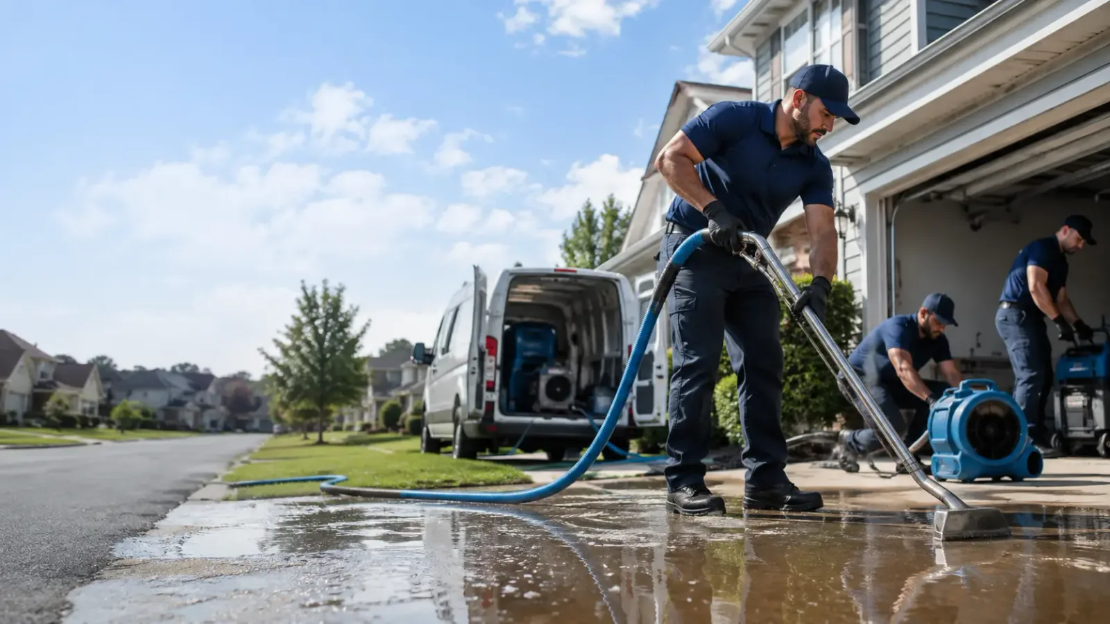 Flood Damage Restoration in Beeler, KS